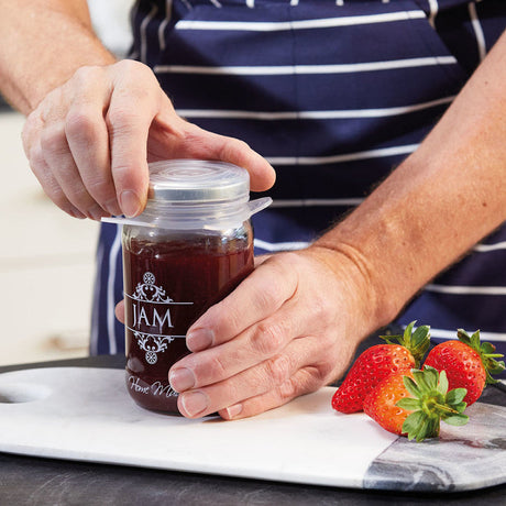 Silikonlokk for skåler, bokser og frukt med tett passform