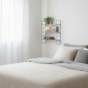 Beja hyller i soverom - riktig størrelse