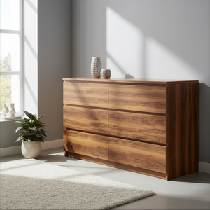 Boston oak kontaktplast på kommode