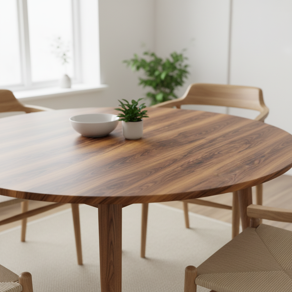 Boston oak kontaktplast på spisebord