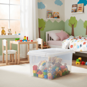 SmartStore™ Classic oppbevaringsboks med lokk 46 L - Lindas Dekor