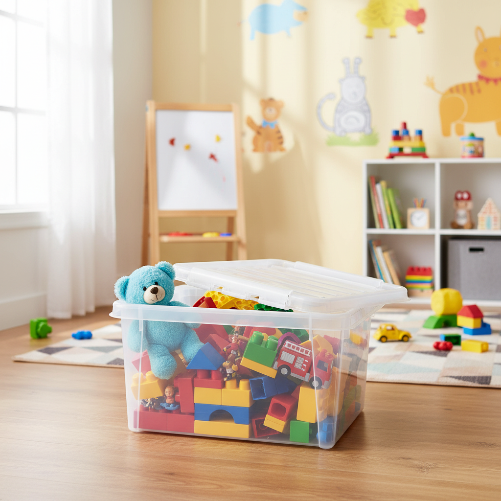 SmartStore Classic oppbevaringsboks 31 liter med lokk