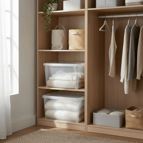 SmartStore™ Classic oppbevaringsboks med lokk 46 L - Lindas Dekor
