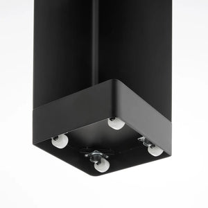 Svart toalettpapir oppbevaring til gjestetoalett og vaskerom