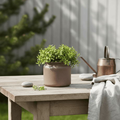 DBKD Pure liten keramikkpotte ø16 cm - Lindas Dekor