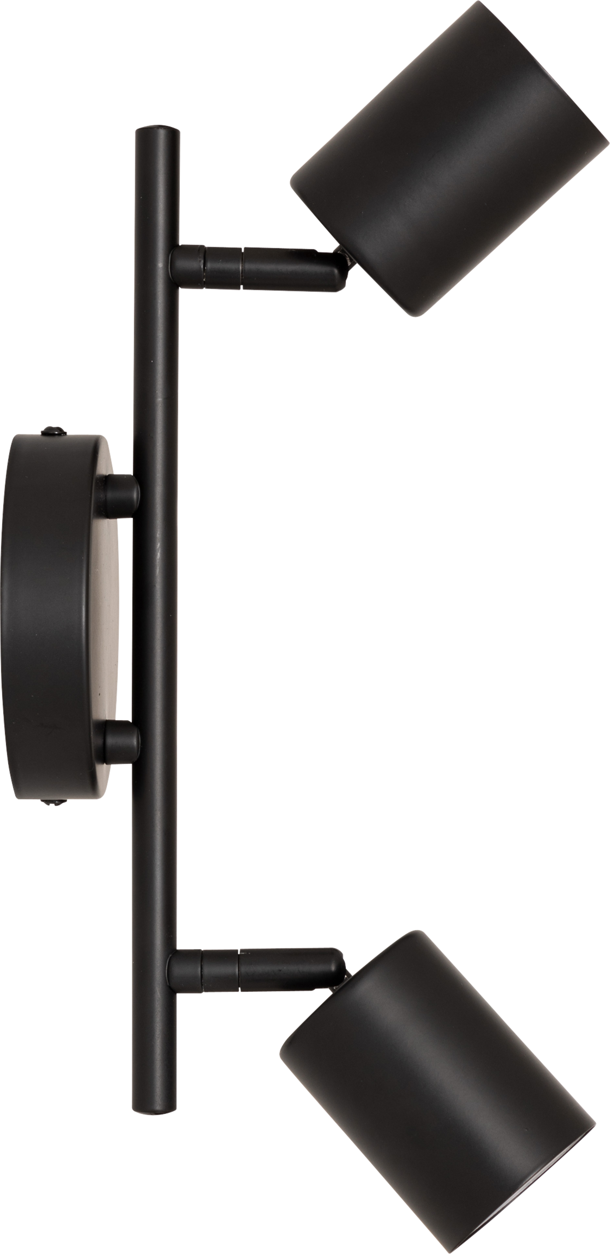 Vegg og taklampe Vico med 2 sorte spotter – produktbilde 3