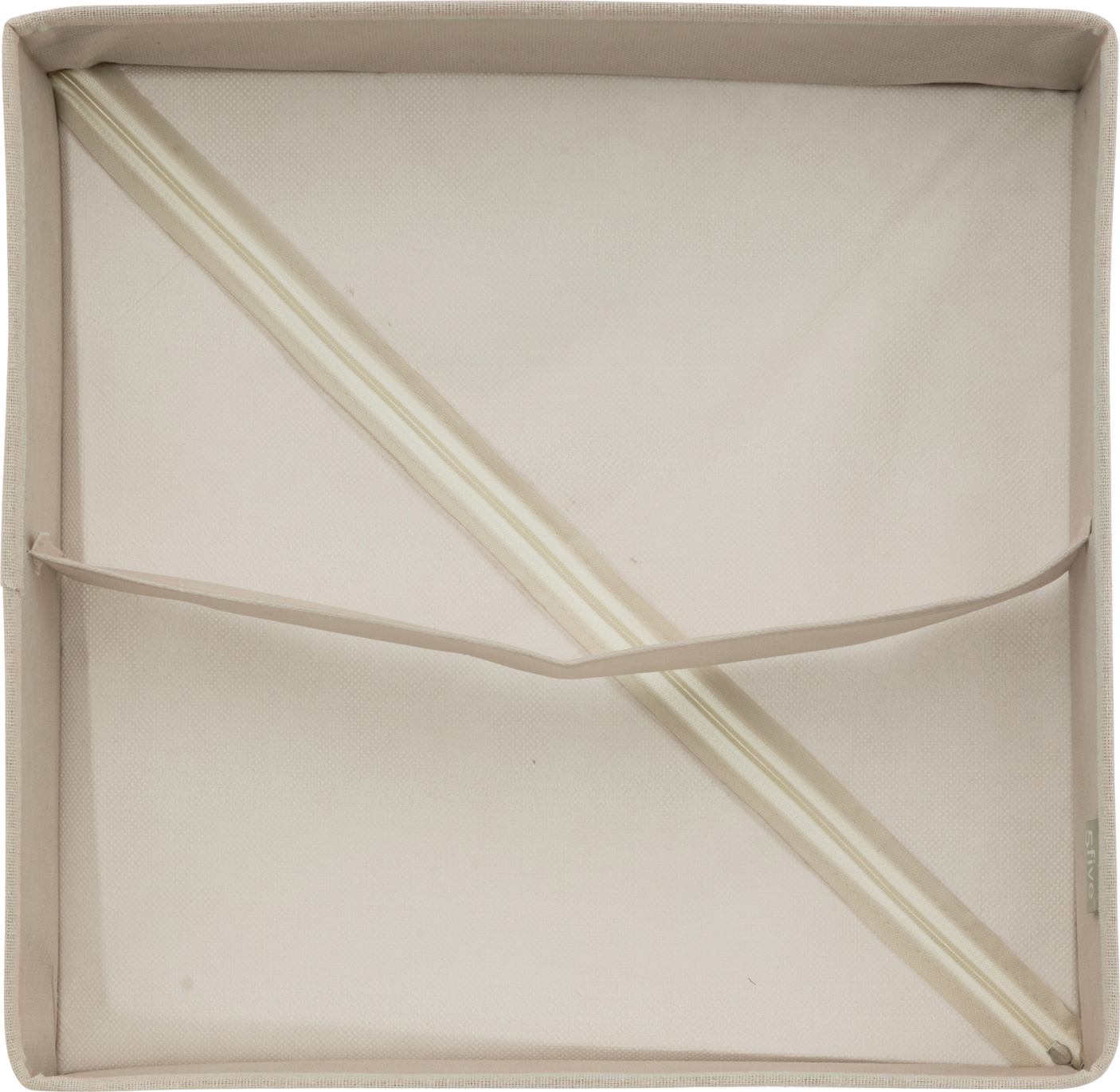 Skuffeorganiser 2 rom M beige 36x36 cm – produktbilde 3
