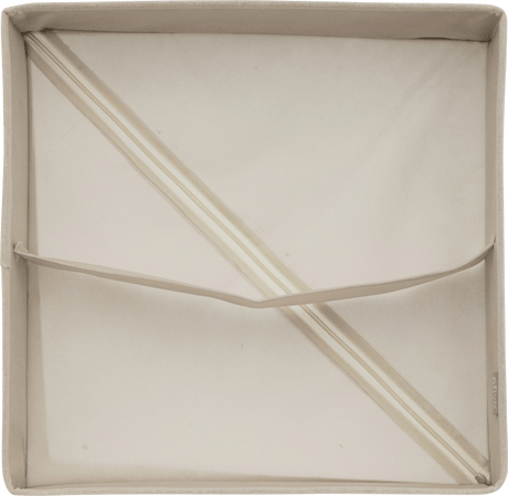 Skuffeorganiser 2 rom M beige 36x36 cm – produktbilde 3