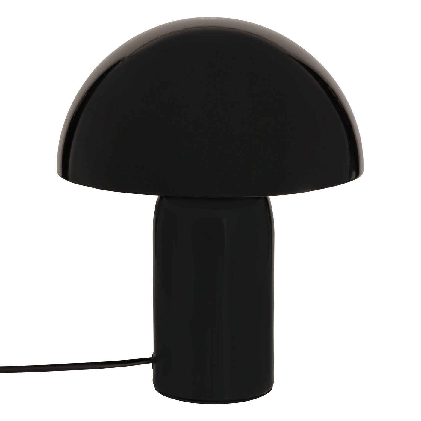 Bordlampe Lito soppform sort 24,5 cm