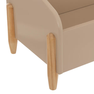 Lekekiste med bjørnemotiv Douceur beige 61 cm – detaljbilde