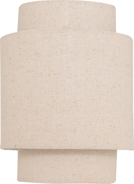 Vegglampe Nahel i beige lin 27 cm – produktbilde 2