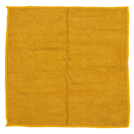 Närbild av mikrofiberstoffet i knuten