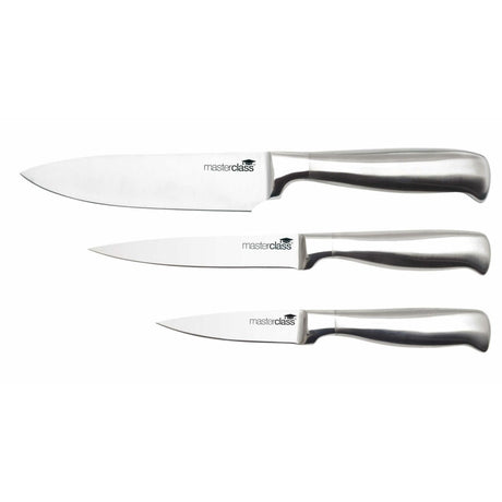 3-pk Knivsett i rustfritt stål Acero - Lindas Dekor Knivsett