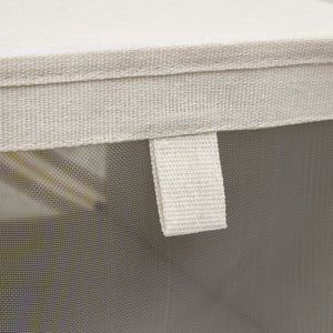 Stabelbare skobokser Dressy+ beige 2 stk – detaljbilde 4
