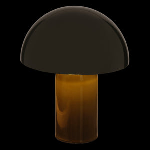 Bordlampe Lito soppform sort 24,5 cm – tent