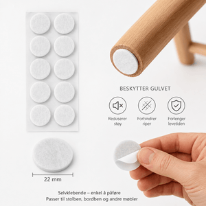 Filtknott Ø:22 mm - Lindas Dekor Filtknott