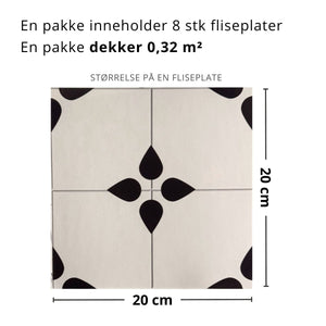 Elegante smarte fliser som passer perfekt til kjøkkenet