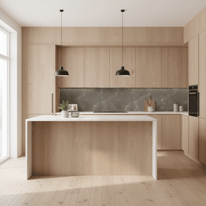 Vareprøve Skifer grønn selvklebende fliser - Lindas Dekor