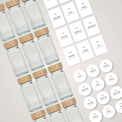 organisering av krydder på kjøkkenet