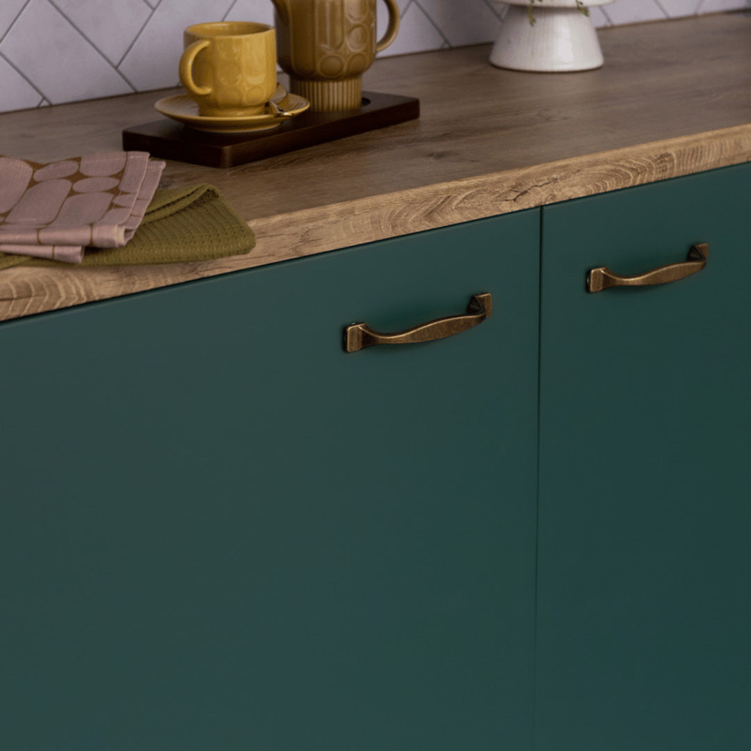 d-c-fix Uni matt mørkegrønn kontaktplast rulleformat 45 cm bred selvklebende dekorfolie