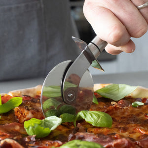 Pizzahjul i rustfritt stål fra KitchenCraft Professional