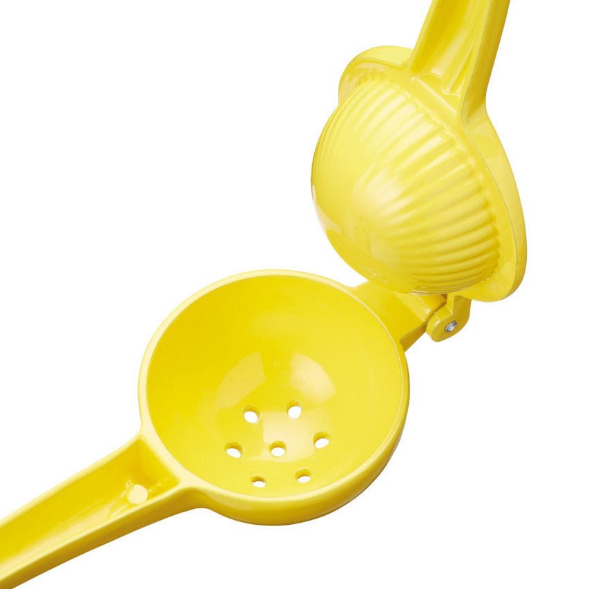 KitchenCraft Sitronpresse i metall gul 22,5 cm - Lindas Dekor
