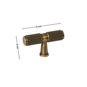 Stockholm T-bar håndtak bronse 50 mm