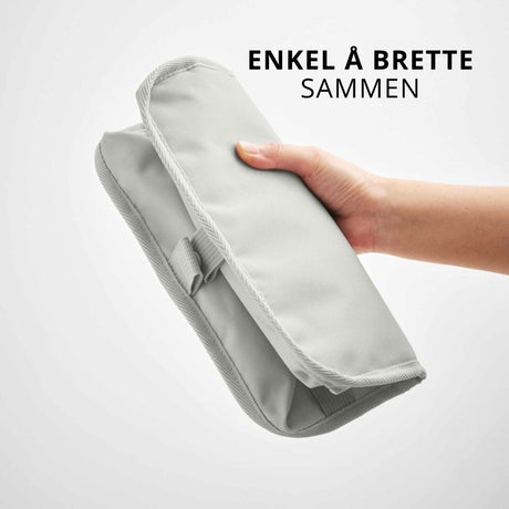 Kjølebag grå sammenleggbar 51 x 18 cm - Lindas Dekor