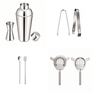 Cocktail shaker Gavesett 5 deler - Lindas Dekor cocktail shaker