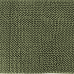 Baderomsmatte i mikrofiber med kuler grønn 50 x 80 cm
