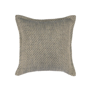 Halvor Bakke putetrekk i blå og beige 50 x 50 cm