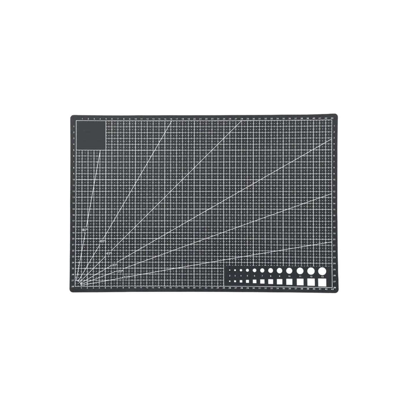 Skjærematte A3, sort