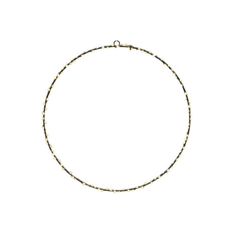 LED ring til oppheng sort metall 55 cm - Lindas Dekor Lysring