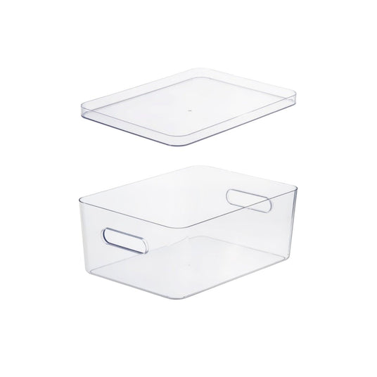 SmartStore Compact Clear L oppbevaringsboks med lokk