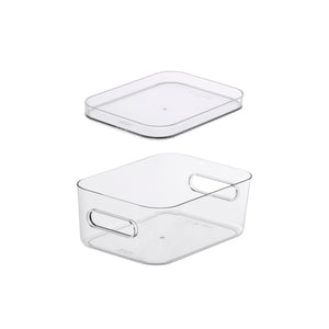 SmartStore Compact Clear S oppbevaringsboks med lokk