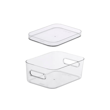 SmartStore Compact Clear S oppbevaringsboks med lokk