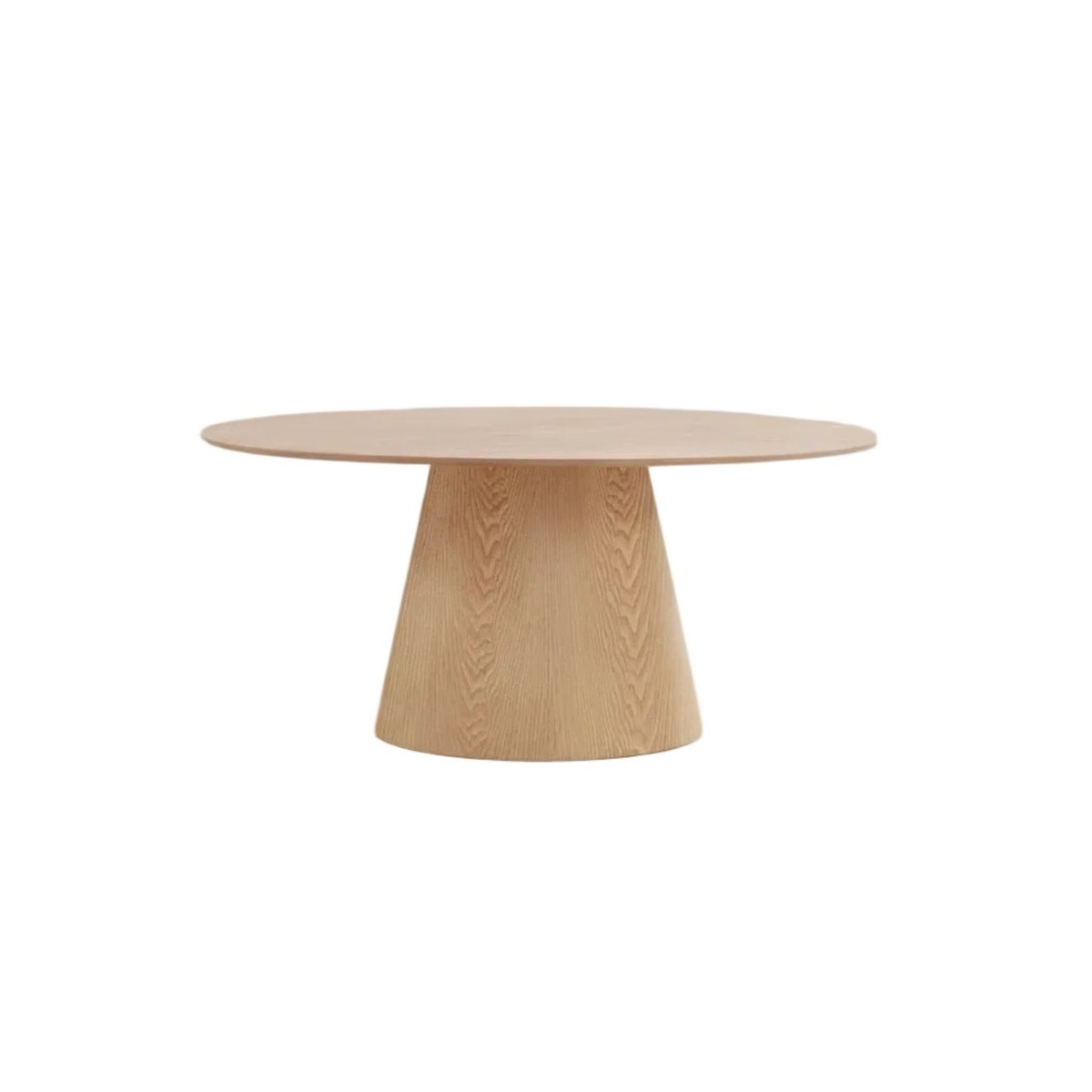 Bolton spisebord oval ask natur 160 cm - Lindas Dekor Spisebord