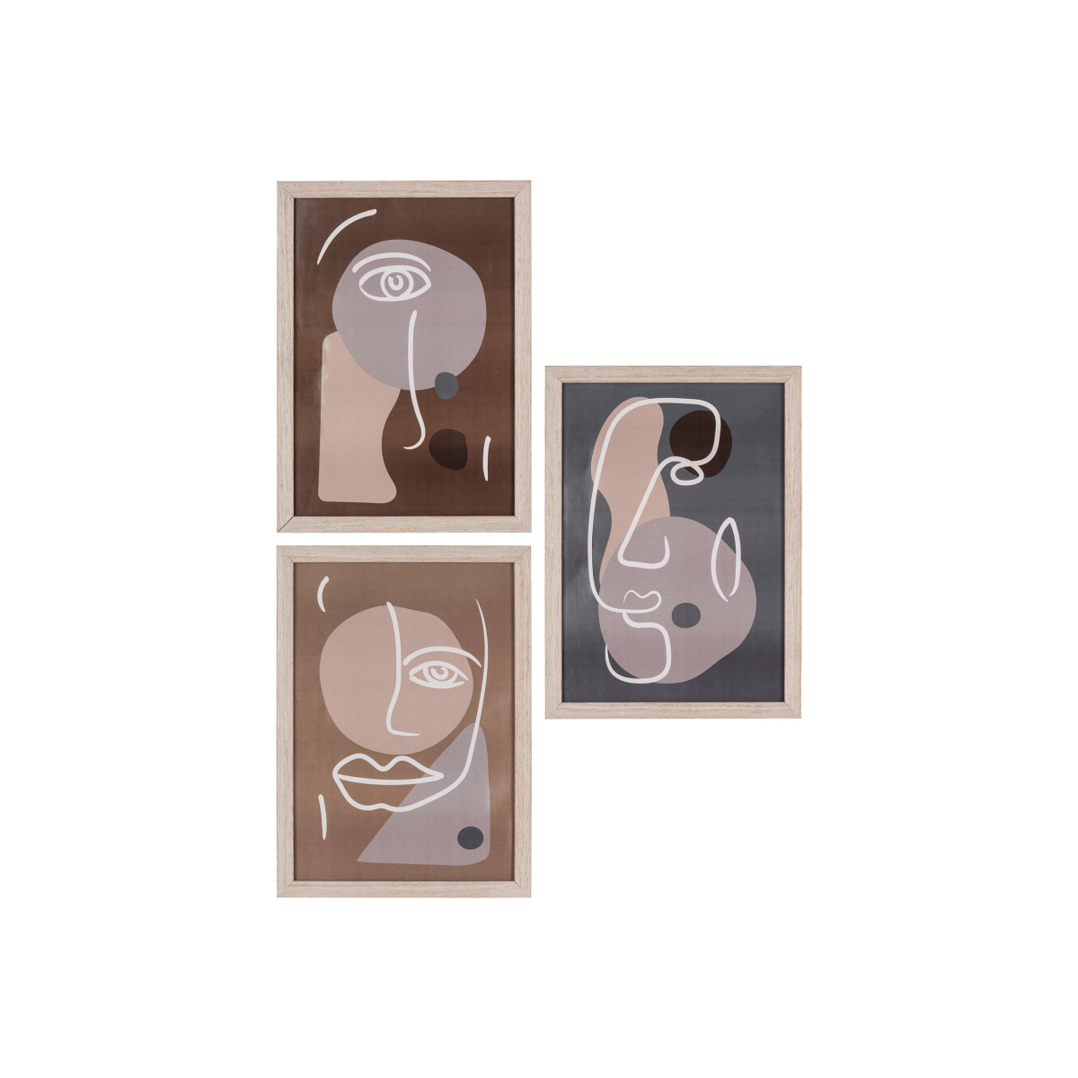 Madison bilderammer natur 21x30 cm 3-pk