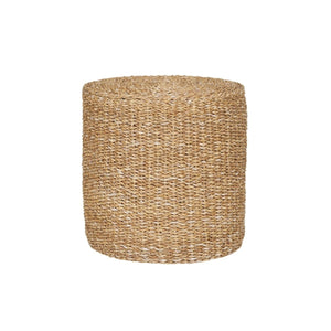 Rivera puff naturell ø40 cm - Lindas Dekor Puff