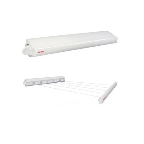 Veggmontert tørkestativ Rollfix 210 Longline - Lindas Dekor