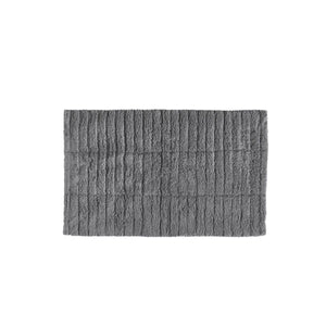 Badematte Tiles grå 80 x 50 cm - Lindas Dekor