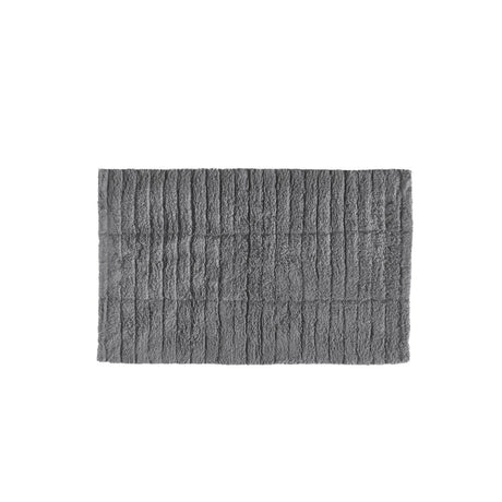 Badematte Tiles grå 80 x 50 cm - Lindas Dekor