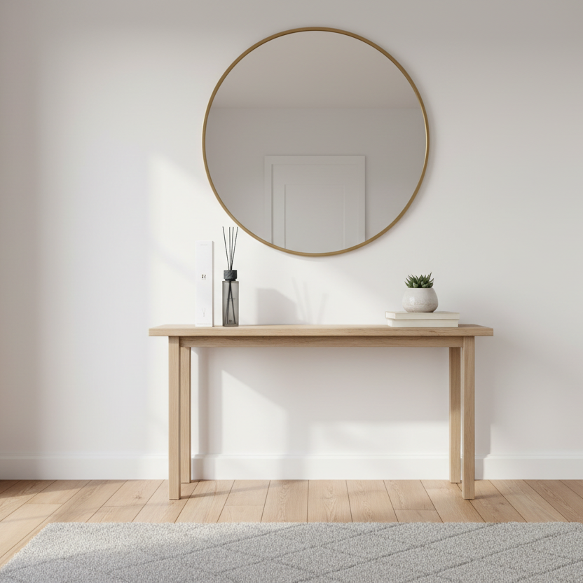 Black Forest romduft med duftpinner plassert på bord