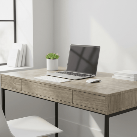 Oak Coffee kontaktplast i lys eik med strukturert treverk