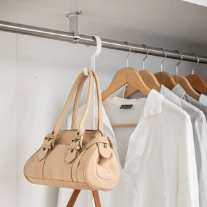 Justerbart klesstativ for garderobe med kroker - Lindas Dekor