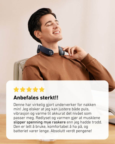 Massasjeapparat for nakke G7 Pro - Fold - Lindas Dekor
