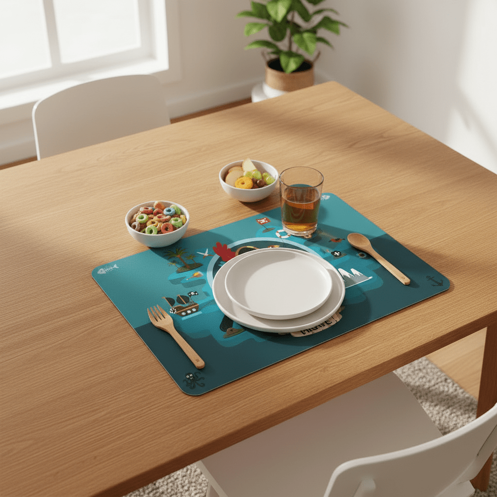 Bordbrikke Pirat 45 × 30 cm - Lindas Dekor