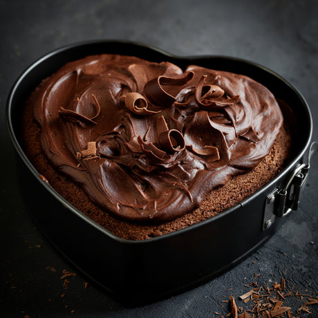 Hjerteformet bakeform med non stick belegg for ostekake og sjokoladekake