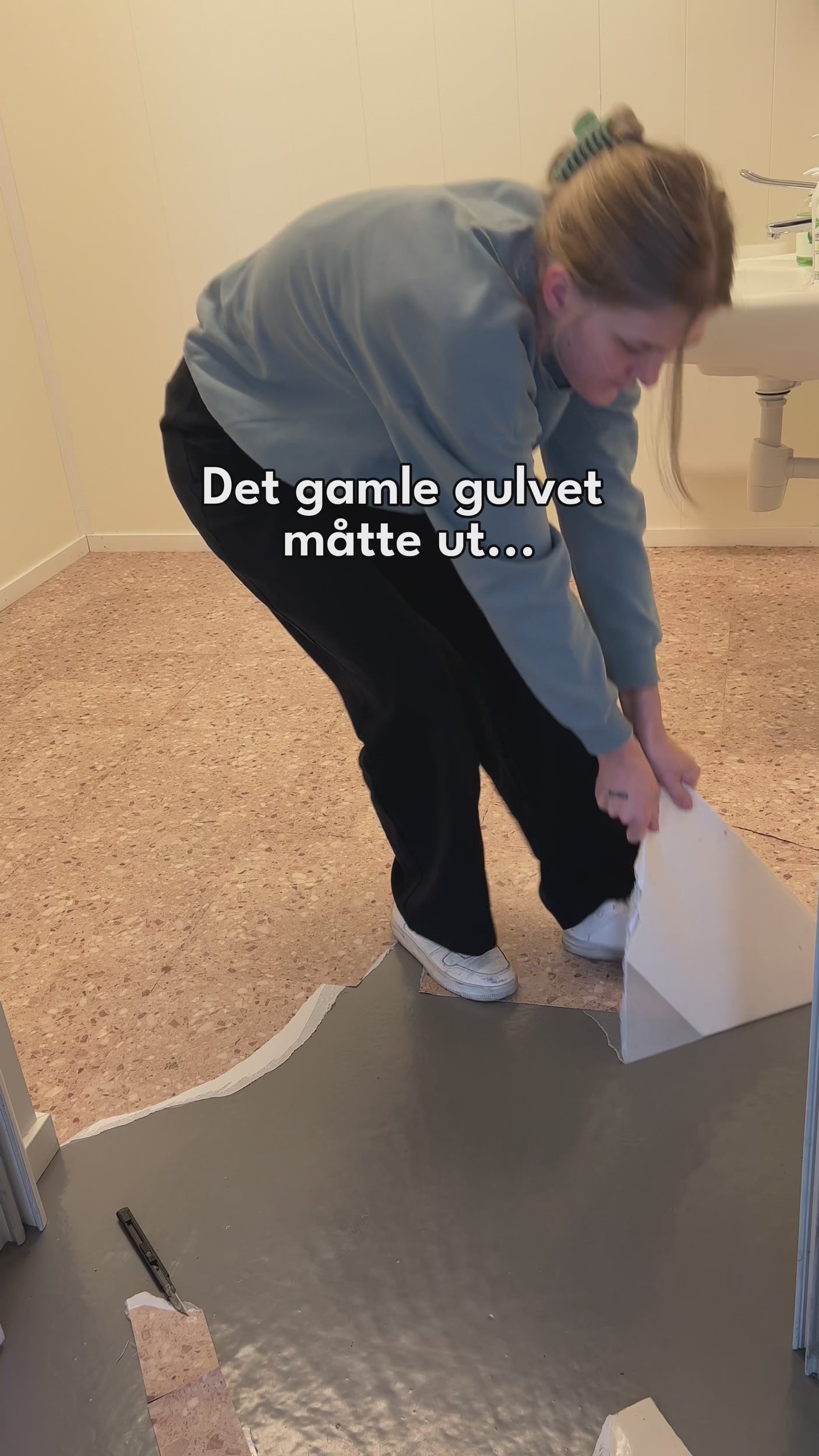 8-pk Skifer antrasitt selvklebende fliser