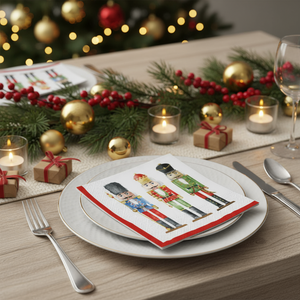 20-pk Servietter Nøtteknekker